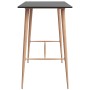 Mesa alta y taburetes de bar 7 piezas negro y blanco von , Möbelsets für Küchen und Esszimmer - Ref: Foro24-3057474, Preis: 5...