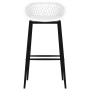 Mesa alta y taburetes de bar 7 piezas negro y blanco von , Möbelsets für Küchen und Esszimmer - Ref: Foro24-3057474, Preis: 5...