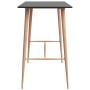 Mesa alta y taburetes de bar 7 piezas negro von , Möbelsets für Küchen und Esszimmer - Ref: Foro24-3057476, Preis: 582,59 €, ...