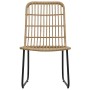 Juego de comedor para jardín 5 piezas ratán sintético y vidrio de , Conjuntos de jardín - Ref: Foro24-3060238, Precio: 541,86...
