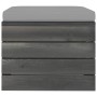 Otomana de palets para jardín con cojín madera de pino de , Sofás modulares de exterior - Ref: Foro24-3061696, Precio: 80,76 ...