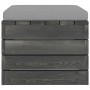 Otomana de palets para jardín con cojín madera de pino de , Sofás modulares de exterior - Ref: Foro24-3061696, Precio: 80,76 ...
