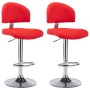 Taburetes de cocina 2 unidades cuero sintético rojo von , Küchenhocker - Ref: Foro24-249660, Preis: 121,41 €, Rabatt: %