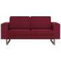 Sofá de 2 plazas de tela color vino tinto von , Sofas - Ref: Foro24-281393, Preis: 394,18 €, Rabatt: %