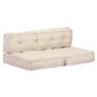 Puf beige de tela von , Kissen für Stühle und Sofas - Ref: Foro24-249421, Preis: 169,55 €, Rabatt: %
