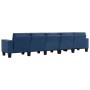 Sofá de 5 plazas de tela azul von , Sofas - Ref: Foro24-287144, Preis: 548,61 €, Rabatt: %