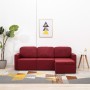 Sofá cama modular de 3 plazas tela color vino tinto von , Sofas - Ref: Foro24-288790, Preis: 453,74 €, Rabatt: %