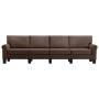 Sofá de 4 plazas de tela marrón von , Sofas - Ref: Foro24-287173, Preis: 493,62 €, Rabatt: %