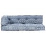 Cojín para sofá de palés tela añil patchwork von , Kissen für Stühle und Sofas - Ref: Foro24-287726, Preis: 156,21 €, Rabatt: %
