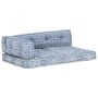 Cojín para sofá de palés tela añil patchwork von , Kissen für Stühle und Sofas - Ref: Foro24-287726, Preis: 156,21 €, Rabatt: %