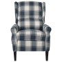 Sillón de masaje reclinable de tela azul de , Sillones de masaje eléctricos - Ref: Foro24-329316, Precio: 186,99 €, Descuento: %