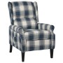 Sillón reclinable de tela azul von , Sessel - Ref: Foro24-329309, Preis: 218,68 €, Rabatt: %