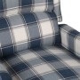 Sillón reclinable de tela azul von , Sessel - Ref: Foro24-329309, Preis: 218,68 €, Rabatt: %