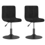 Sillas de comedor giratorias 2 uds terciopelo negro von , Essstühle - Ref: Foro24-334260, Preis: 130,80 €, Rabatt: %