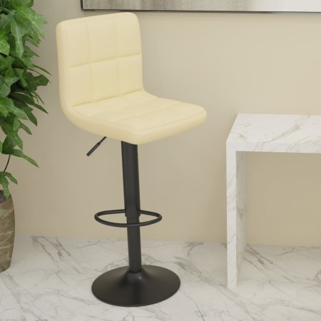 Taburete de cocina de tela color crema by , Kitchen stools - Ref: Foro24-334274, Price: 70,68 €, Discount: %