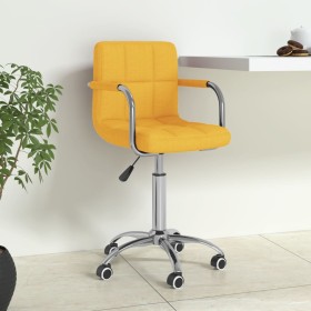 Silla de oficina giratoria de tela amarilla mostaza von , Bürostühle - Ref: Foro24-334674, Preis: 109,67 €, Rabatt: %