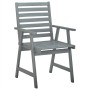 Sillas comedor de jardín 3 uds madera maciza acacia y cojines von , Gartenstühle - Ref: Foro24-3064428, Preis: 295,34 €, Raba...