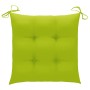 Sillas comedor de jardín 3 uds madera maciza acacia y cojines by , Garden chairs - Ref: Foro24-3064454, Price: 294,30 €, Disc...