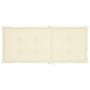 Sillas de jardín 6 uds madera maciza de teca cojines crema von , Gartenstühle - Ref: Foro24-3065562, Preis: 768,93 €, Rabatt: %