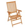 Sillas de jardín 6 uds madera maciza de teca cojines antracita von , Gartenstühle - Ref: Foro24-3065560, Preis: 764,55 €, Rab...