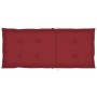 Sillas de jardín 6 uds madera maciza de teca cojines rojo tinto von , Gartenstühle - Ref: Foro24-3065569, Preis: 733,04 €, Ra...