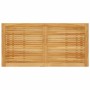 Juego de comedor de jardín 5 piezas beige