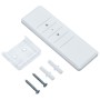 Toldo automático LED sensor de viento crema 6x3,5 m by , Awnings - Ref: Foro24-3070292, Price: 1,00 €, Discount: %