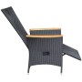 Juego de comedor de jardín 7 piezas negro ratán sintético by , Garden sets - Ref: Foro24-3070769, Price: 1,00 €, Discount: %