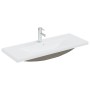 Mueble con lavabo madera de ingeniería blanco brillante von , Badezimmerwaschtische - Ref: Foro24-3071663, Preis: 372,26 €, R...