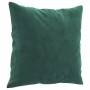 Sofá de 2 plazas con cojines terciopelo verde oscuro 140 cm by , Sofas - Ref: Foro24-3200947, Price: 291,09 €, Discount: %