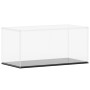 Caja de exposición acrílico transparente 30x15x14 cm