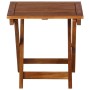 Tumbonas 2 unidades con mesa y cojines madera maciza de acacia by , Loungers - Ref: Foro24-3077387, Price: 366,41 €, Discount: %