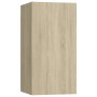 Set de muebles salón TV 7 pzas madera ingeniería roble Sonoma von , TV-Möbel - Ref: Foro24-3079044, Preis: 206,61 €, Rabatt: %