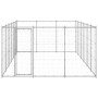 Perrera de exterior de acero galvanizado 21,78 m² von , Hundehütten und Zäune - Ref: Foro24-3082328, Preis: 641,01 €, Rabatt: %