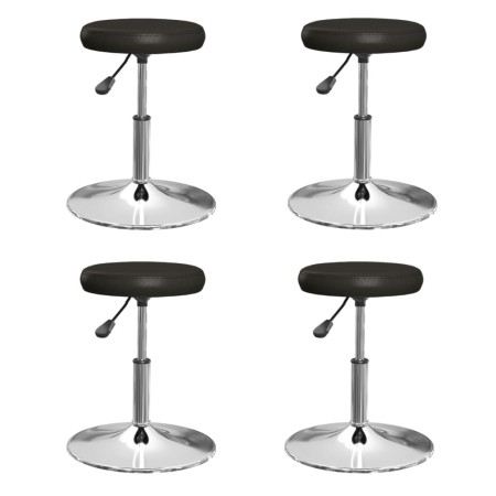 Sillas de comedor 4 unidades cuero sintético negro von , Essstühle - Ref: Foro24-3085579, Preis: 136,75 €, Rabatt: %