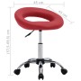 Silla de comedor giratoria de cuero sintético rojo vino tinto by , dining chairs - Ref: Foro24-3085835, Price: 79,76 €, Disco...
