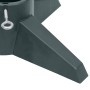 Soporte para árbol de Navidad verde 55,5x55,5x15 cm by , Christmas tree stands - Ref: Foro24-331311, Price: 23,04 €, Discount: %