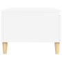 Mesa de centro madera contrachapada blanco 90x50x36,5 cm by , Coffee table - Ref: Foro24-821044, Price: 73,76 €, Discount: %