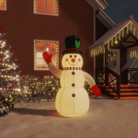 Muñeco de nieve hinchable con LED 120 cm by , Christmas lights - Ref: Foro24-345363, Price: 39,37 €, Discount: %