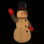 Muñeco de nieve hinchable con LED 120 cm by , Christmas lights - Ref: Foro24-345363, Price: 39,37 €, Discount: %