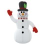 Muñeco de nieve hinchable con LED 120 cm by , Christmas lights - Ref: Foro24-345363, Price: 39,37 €, Discount: %