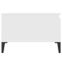 Mesa de centro madera contrachapada blanco 55x55x36,5 cm by , Coffee table - Ref: Foro24-821084, Price: 65,73 €, Discount: %