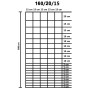 Valla de jardín de acero galvanizado plateado 50x1,6 m de , Paneles de vallas - Ref: Foro24-149510, Precio: 130,75 €