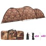 Tienda de campaña iglú 8 personas camuflaje 650x240x190 cm by , tents - Ref: Foro24-93052, Price: 160,66 €, Discount: %