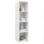 Mueble TV pared contrachapada blanco brillo 37x37x142,5 cm von , TV-Möbel - Ref: Foro24-805495, Preis: 67,17 €, Rabatt: %