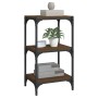 Estantería contrachapada y acero roble marrón 40x33x70,5 cm von , Bücherregale und Regale - Ref: Foro24-819311, Preis: 44,20 ...