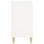 Mesita de noche madera contrachapada blanca 40x35x70 cm by , Nightstands - Ref: Foro24-819628, Price: 45,34 €, Discount: %