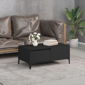 Mesa de centro madera contrachapada negro 90x50x36,5 cm von , Couchtisch - Ref: Foro24-821117, Preis: 72,21 €, Rabatt: %