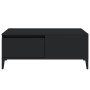 Mesa de centro madera contrachapada negro 90x50x36,5 cm by , Coffee table - Ref: Foro24-821117, Price: 73,17 €, Discount: %