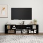 Mueble de TV madera contrachapada negro 149x30x52 cm von , TV-Möbel - Ref: Foro24-808360, Preis: 82,38 €, Rabatt: %